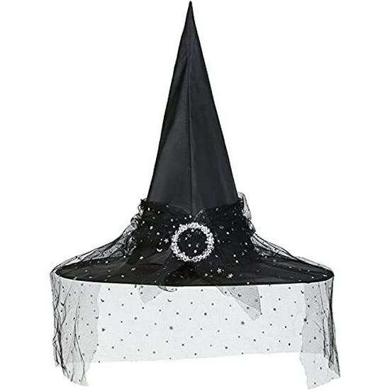 New Halloween Witch Hat Decoration for Adults & Kids - Oxford Cloth Costume Headwear.