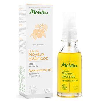 Huile - MELVITA - Noyaux d'Abricot - 50ml - Biologique - Hydratant - Tous types de cheveux