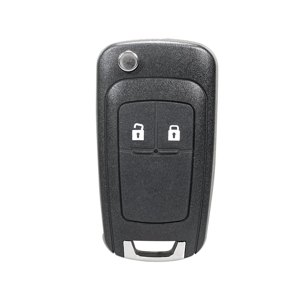 Étui porte-clés 2/3/4/5 boutons Boîtier de clé de voiture Coque de clé intelligente pour Chevrolet Camaro Malibu 2010-2016 pour Opel Astra Insignia Zafira