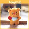 Bear Butterfly Plush Toy Cartoon Doll Keychain Backpack Pendant Holiday Gift