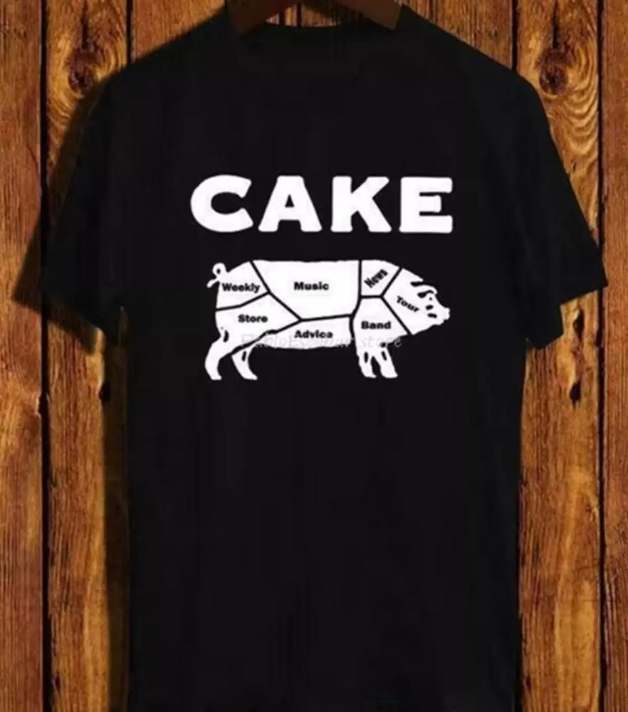 

NEW Cake rock band black T-shirt VTG Tee Unisex S to 5Xl 3F124 Unisex T-Shirt L