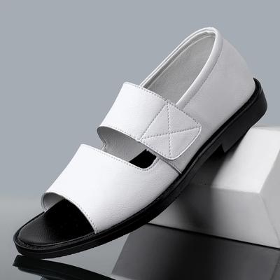 ModeSommer Herren Sandalen Leder Herren Freizeitschuhe Outdoor männlich Mann Herren Ledersandalen für Männer Strandschuhe Römische Schuhe