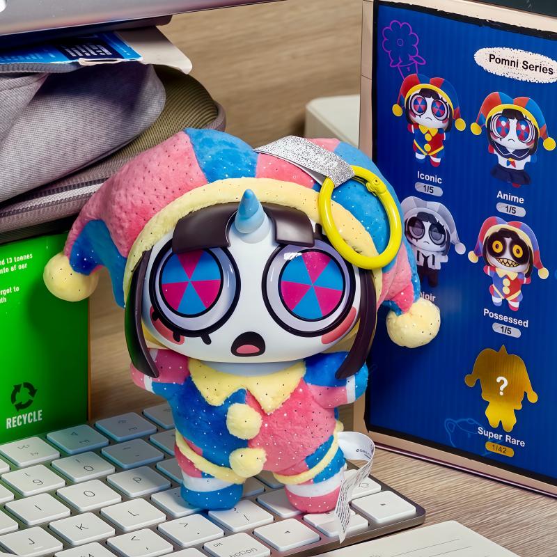 The Amazing Digital Circus Pomni Series Blind Box Plush Pendant Character Periphery Cute Doll Desktop Decoration Surprise Gift