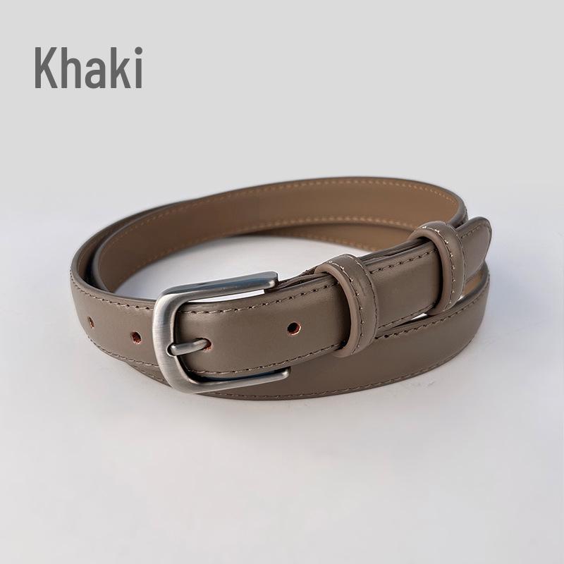 Women's Retro Casual Genuine Leather Belt: Versatile Cowhide Waist Belt