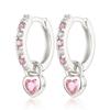 Earrings Gifts for Mom New 925 Silver Bowknot Cherry Stud Earring Butterfly Bee Drop Earring For Woman Jewelry