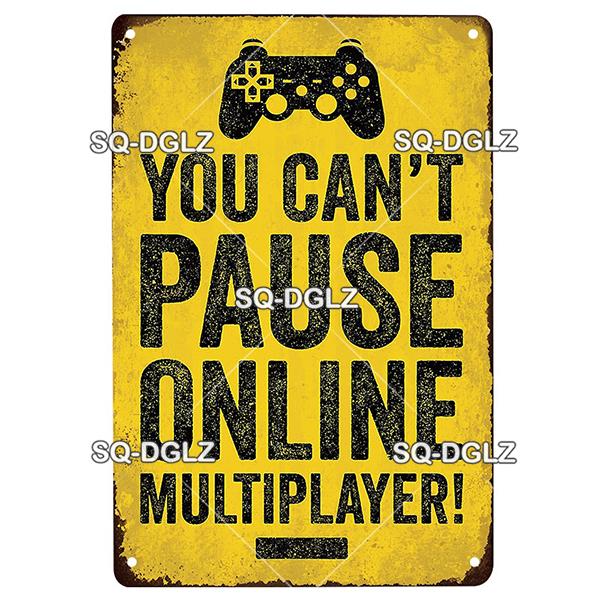 Plaque De jeu en métal Vintage, décoration De Bar, décor De Pub, Placas décoratifs en métal, affiche en métal, signe en étain