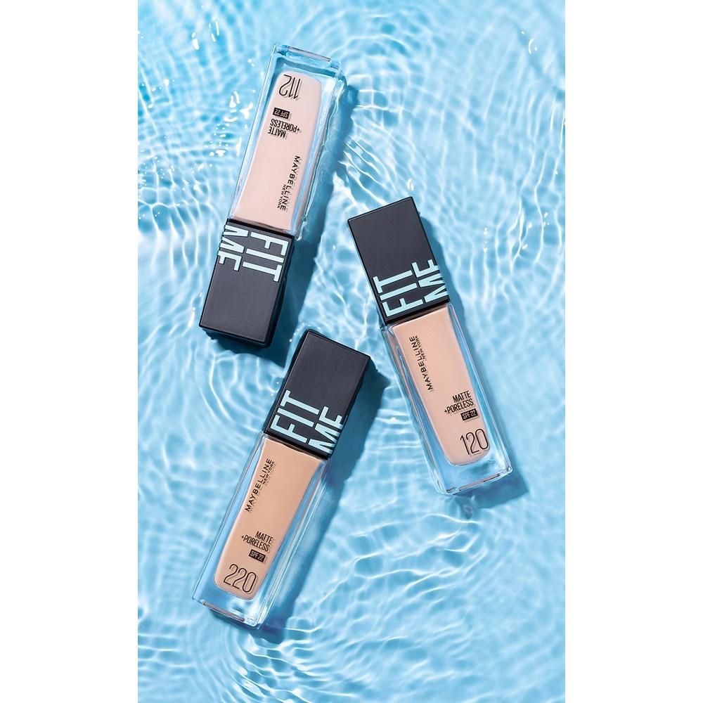 Maybelline Fit Me Matte Poreless SPF 22 30ml, No. 115 Ivory, 1 Unit