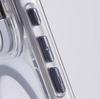 Invisible Alloy Lens Stand Magnetic Armor Case For iPhone 17 Air 16 15 14 Plus 13 12 Pro Max Magsafe Anti-Slip Transparent Cover