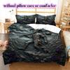 Metal reliefs Pattern Bedding Quilt Set Quilt Cover Pillowcase Home Decoration Birthday Gift (1 * duvet cover + 2 * pillowcase, without core)