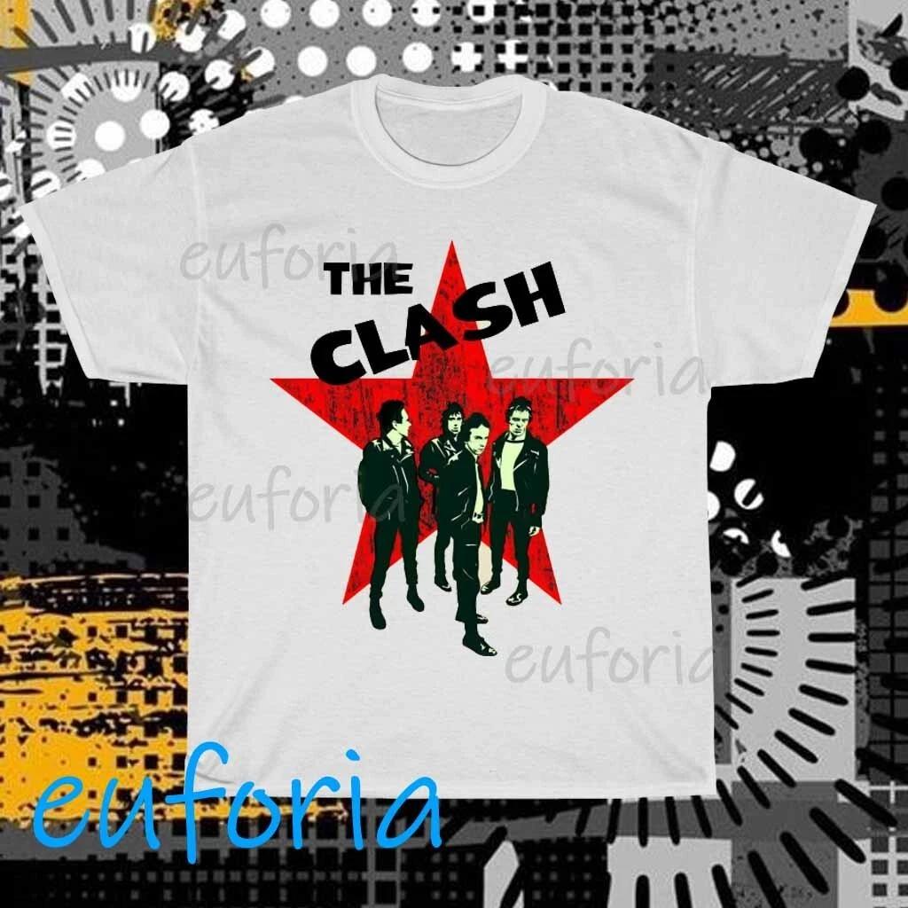 New The Clash Active Logo T-Shirt Funny Size S to 5XL XXL