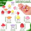 100/50 Stuks Miniatuur Paddenstoelen Gloeien 's Nacht Feeëntuin Decoratie Paddenstoel Hars Beeldjes Huis Decoratie Tafel Accessoires