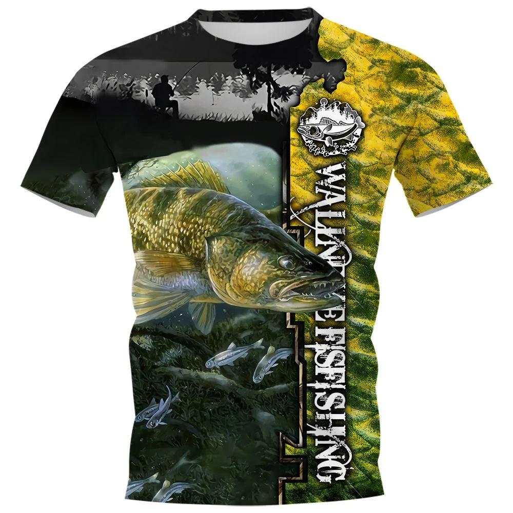 Koszulka Dziecięca Wędkarska Modna Letnia Ubranka dla Dzieci Chłopców Okrągły Dekolt Dziecięcy Top Krótki Rękaw T-shirt Dziewczęce Koszulki Ubrania Wędkarskie