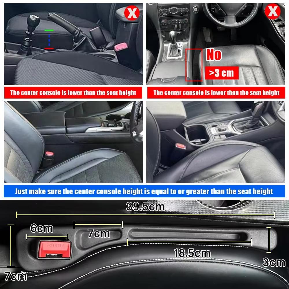 Per Toyota Yaris Cross 2020 2025 2025 2025 2025 2025 Auto Ibrida Fessura Sedile Striscia Tappo Antiperdita Fessura Sedile Organizer Portaoggetti