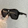 New Cool Square Double Bridge Sunglasses Retro Men'S Outdoor Driving Glasses Fashion Women'S Sunshade Shades Uv400 Eyewear