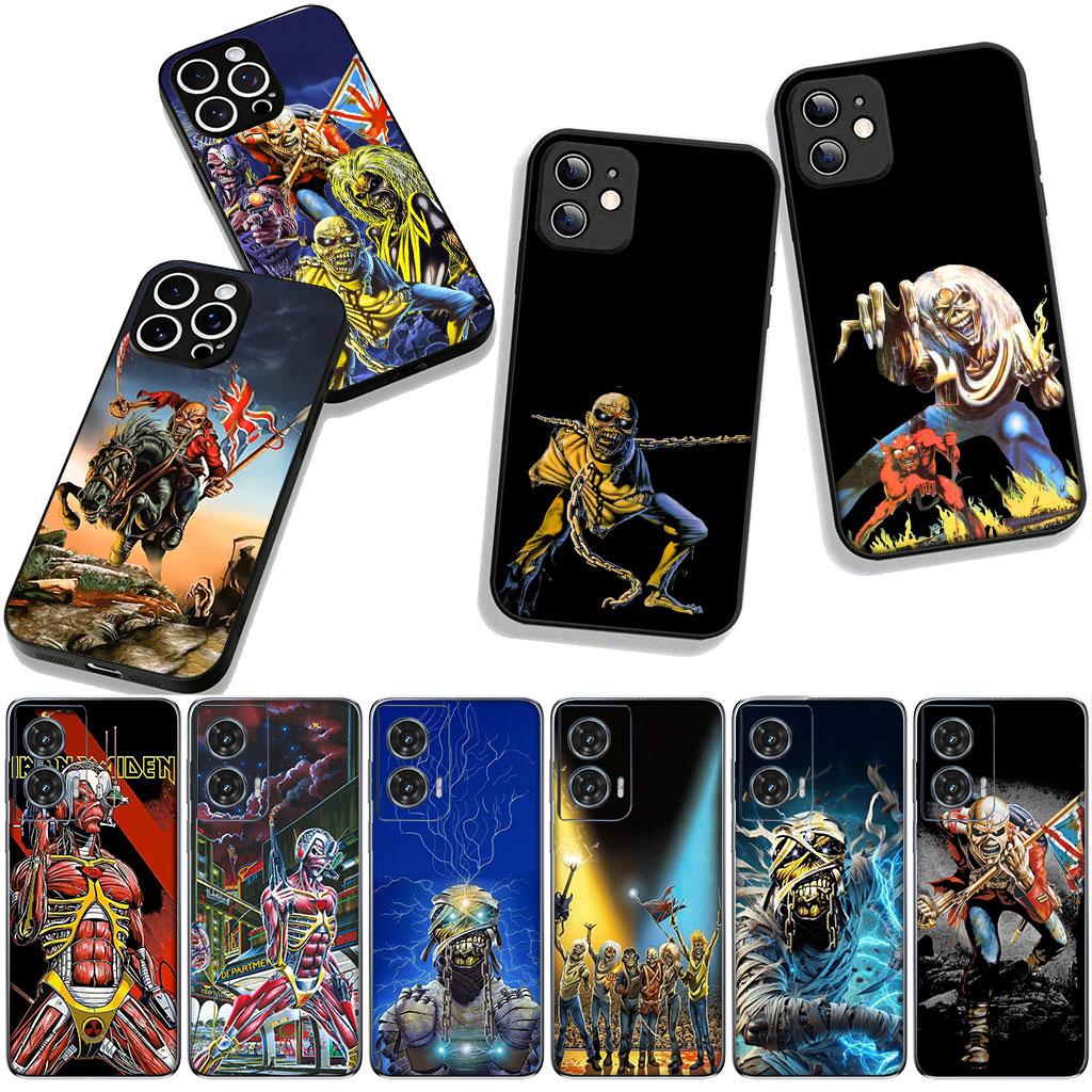 Poster I-Irons M-Rocks M-Maidens Case for Motorola Moto G04 G13 G14 G22 G23 G20 G32 G34 G35 G64 G82 G84 G53 G60 G72 E14 E15 E13