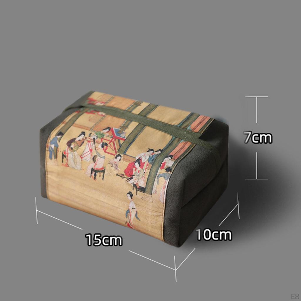 Napkin Storage Box Durable Fashion Portable Fall Resistance Convenient Tissue Holder for