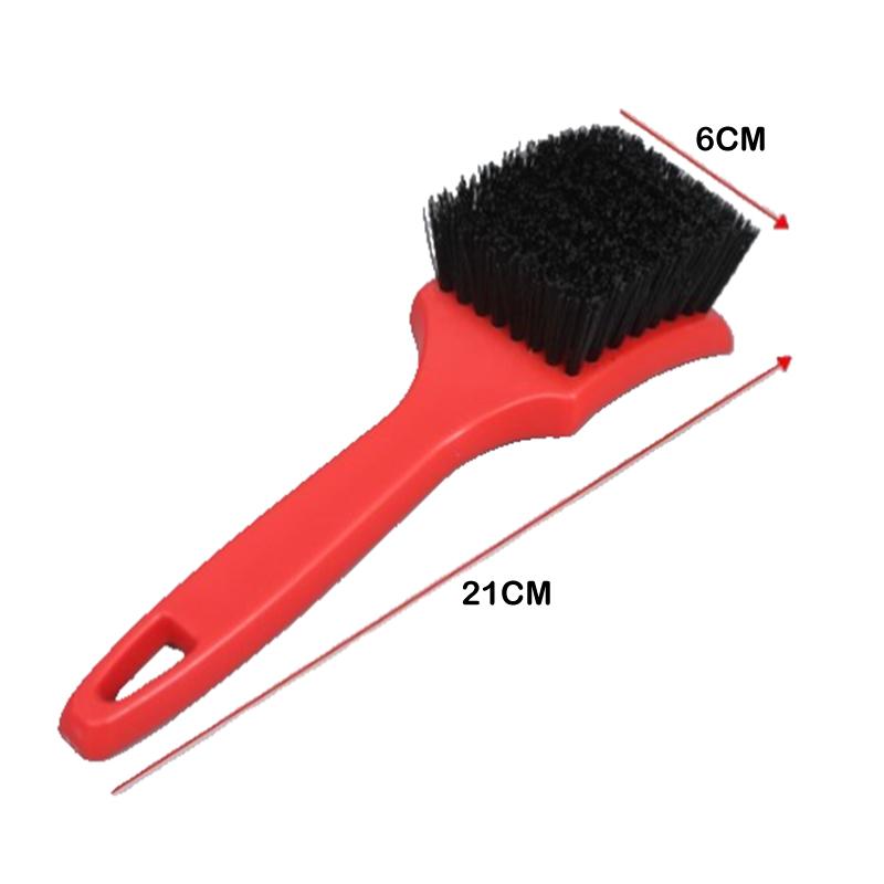 Car Cleaning Brush Scrubbing Brush Tire Carpet Cleaning Fabric Brush Foot Mat Brush Interior Brush Washing Cleaning Tools