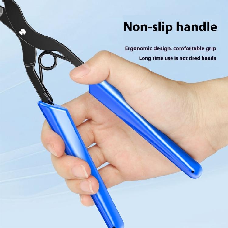 Ergonomic Precise Fiber Optical Plugs Extractors Tool With Metal Jaw Construction Fit for Reliable LC Connector Handling