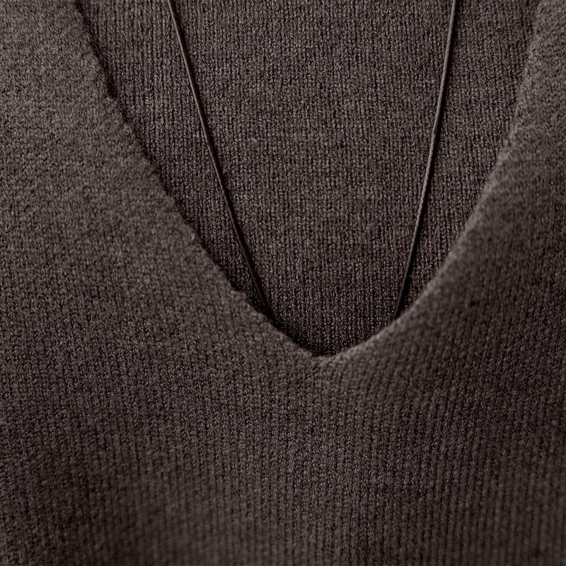 Women's Elegant Winter Top, Vest & Long Skirt Set