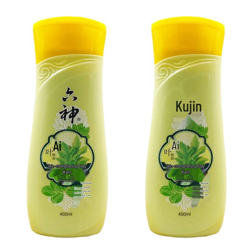 Liushen Mugwort Healthy Skin Cooling Shower Gel