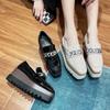 Women Casual Shoe  British Muffin Shoes Platform 2025 New  Station HZB-766-2
