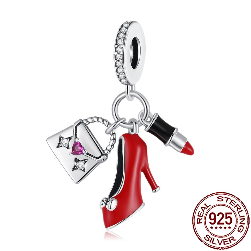 New Charms Copper Airplane Globe Suitcase Air Balloon Travel Beads Fit Original Bracelet Necklace Diy Jewelry