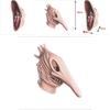 Maschera Cosplay Bizzarra per Adulti Beetlejuice Barbara Adam Accessorio Costume Mostro