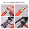 Nonslip Handle Adjustable Tubing Riveting Pliers With Comfortable Grip Suitable For Multiple Diameter Compression Tasks