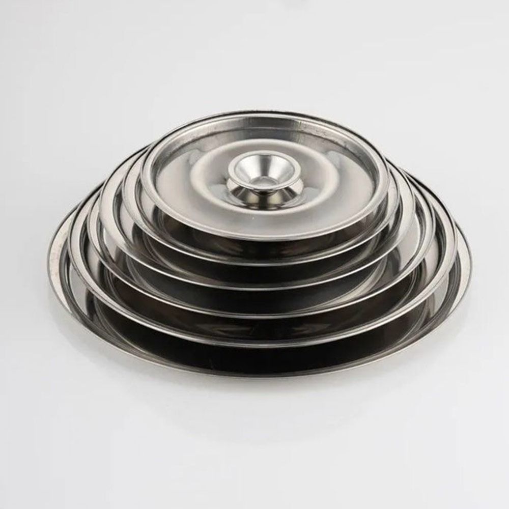 12-24cm Cookware Lid Reusable Flavoring Bucket Cover New Frying Pan Metal Lid