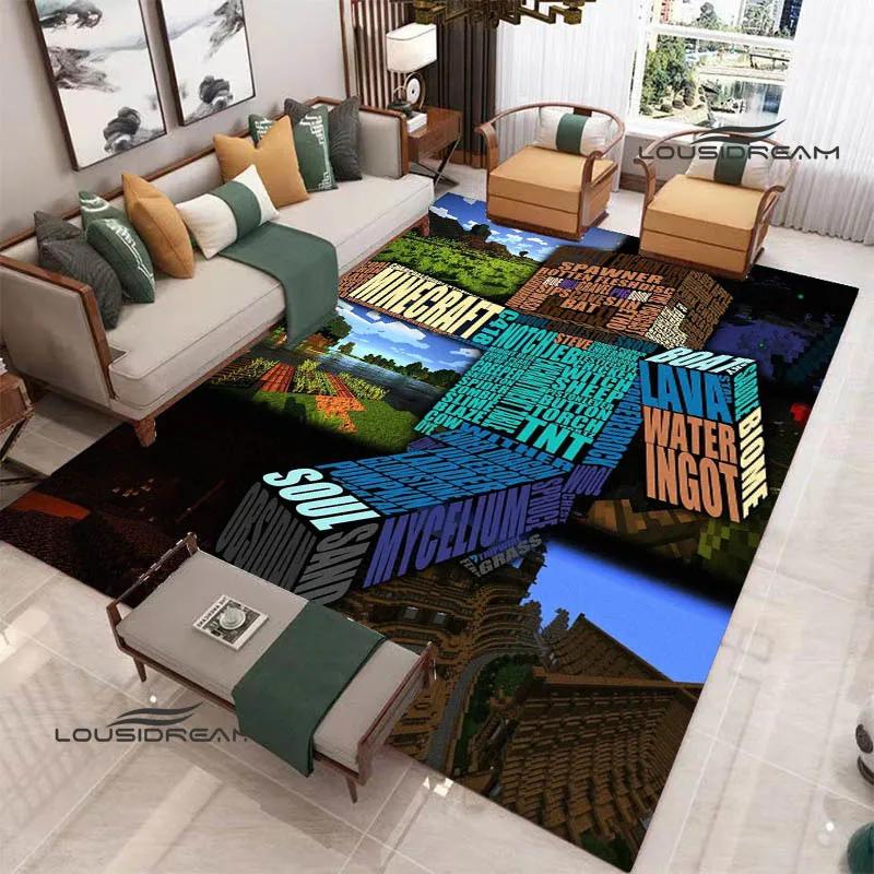 M-MINE Giochi Sandbox Tappeto Decorativo Antiscivolo Tappetino Yoga Tappeti per Soggiorno Tappeto da Zona Zerbino Decorazioni per Camera da Letto Regalo di Compleanno