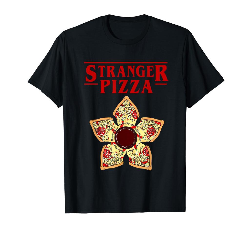 Funny Stranger Things Pizza T-Shirt