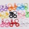 Korean Style Sweet Acrylic Star Keychain Pendant with DIY Perler Beads