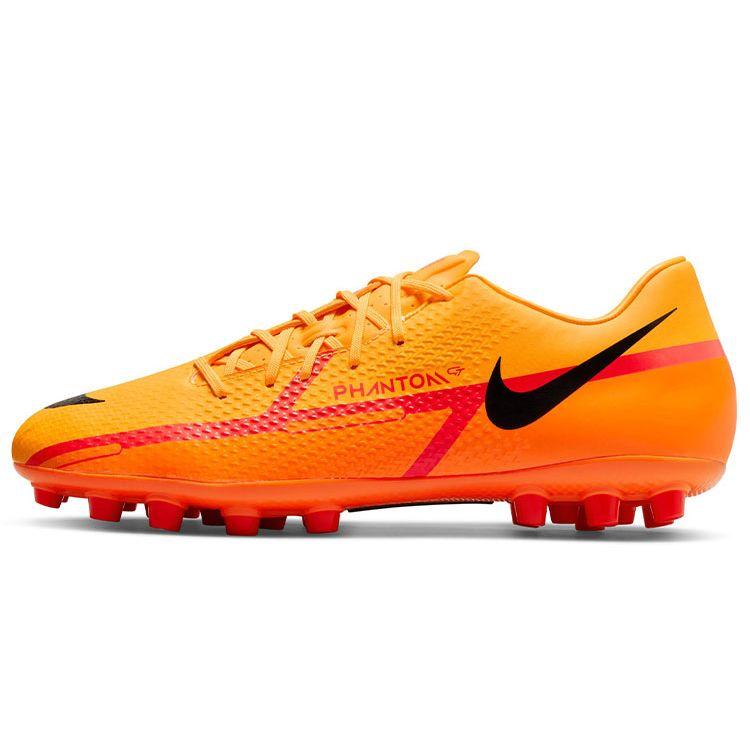 Nike Phantom GT2 Academy Round Toe Lace-Up AG (Rubber Short Studs) Slip-Resistant Durable Support Shock-Resistant Soccer Shoes Men Sneaker DC0798-808