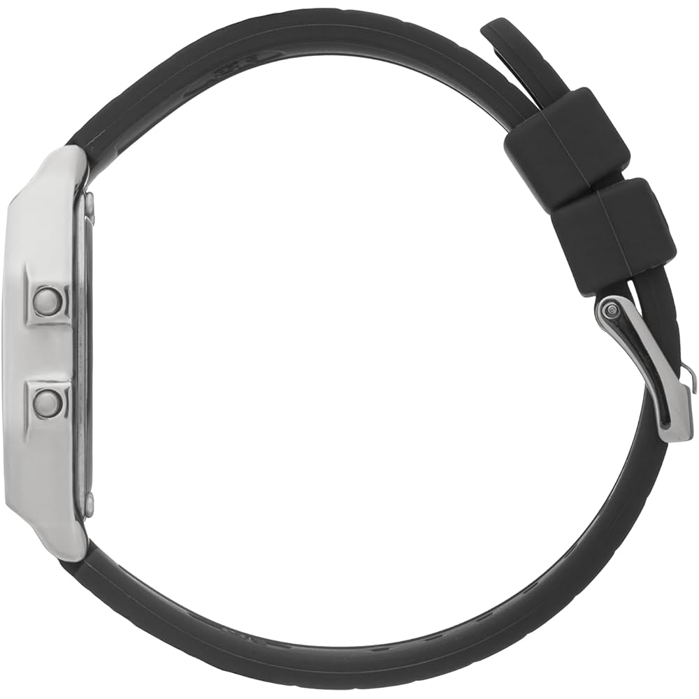 Ice Watch ICE Digit Retro Digital Watch Black Silver Small Women's