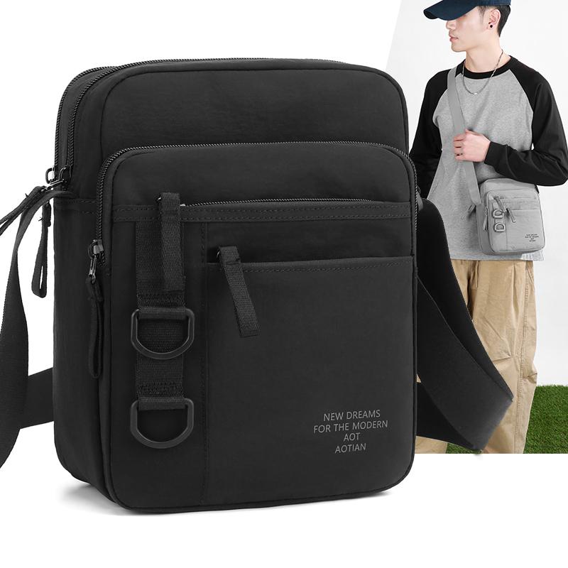 Fashion Unisex Style Shoulder Bag High Quality Crossbody Bag for Men Vintage Trends Design Men Messenger Bag