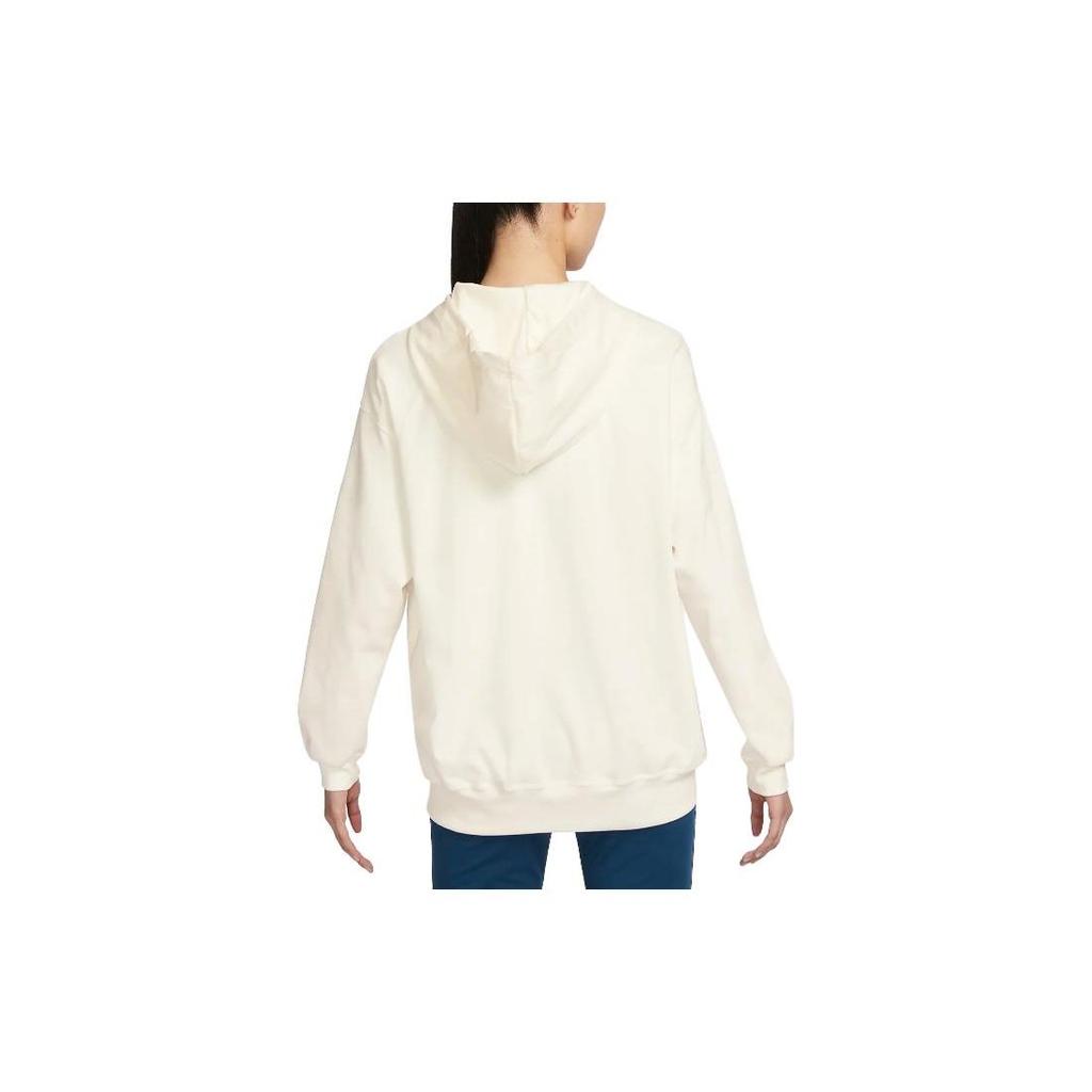 Nike Sportovní oblečení Jednobarevná bunda na zip Dámské bundy Bílá DM6416-133