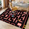 P-PacMan Game Printed Absorbent Washable Carpet, Non-Slip Bathroom Mats, Kitchen Rugs, Yoga Mat,Living Room Entrance, Camping Picnic Rugs
