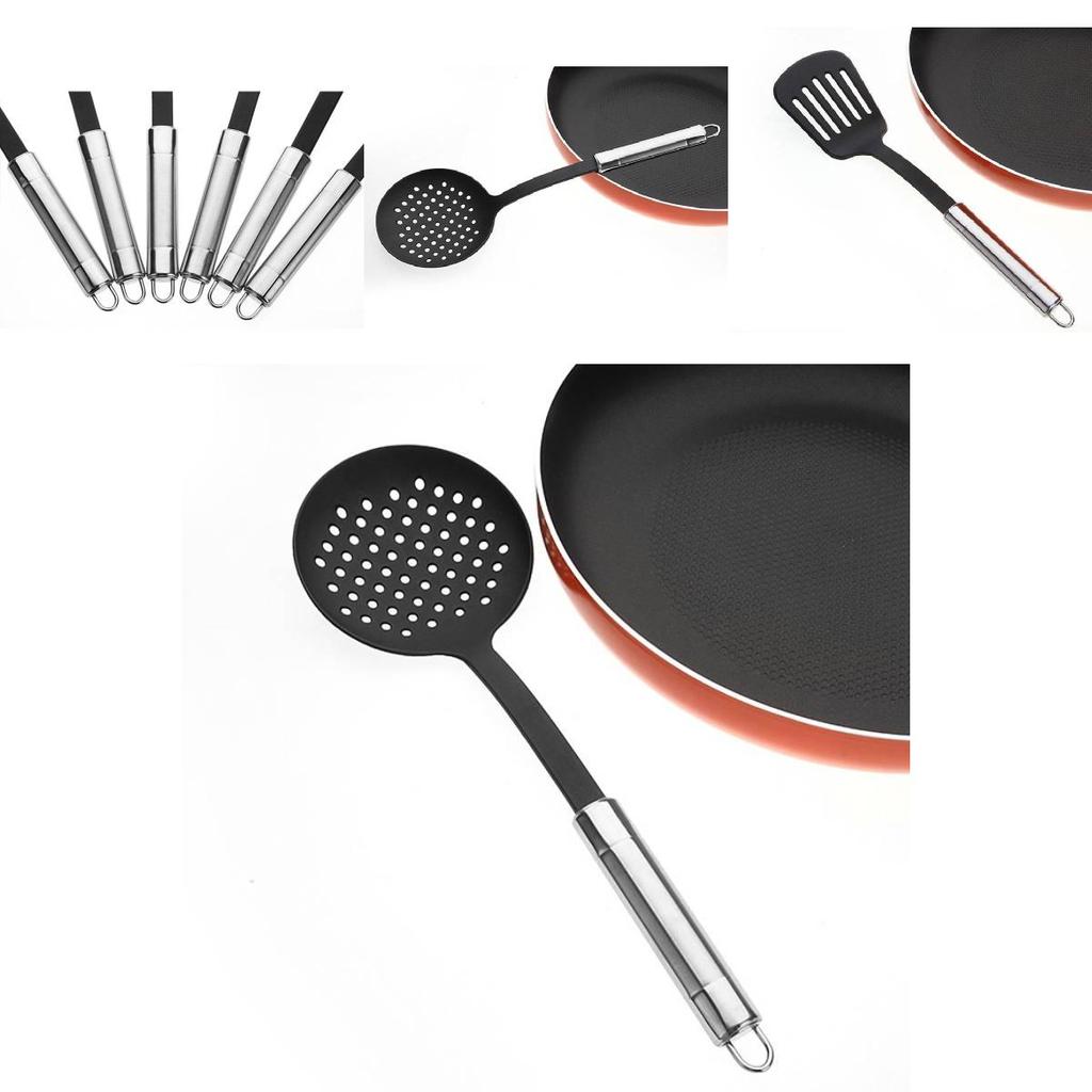 Durable Nonstick Nylon Cooking Tools With Heatresistant Pp Handles For Kitchen