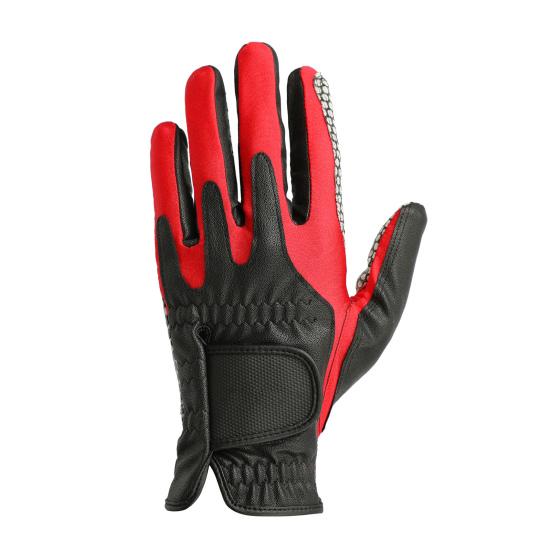 

Перчатки для гольфа из искусственной кожи с противоскользящим покрытием для левой руки, хорошее сцепление, аксессуар для гольфа 24