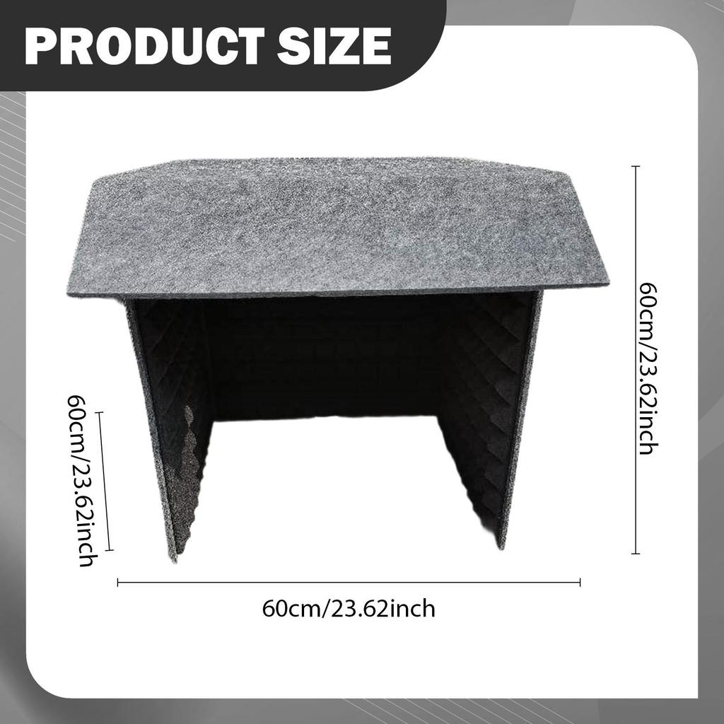 Portable Insulated Vocal , Absorbent Polyester, Detachable, Home Function, Suitable for Artists,