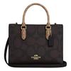 Maggie 24 Logo de Marca Correa de Hombro Ajustable Desmontable Bolso Tote Bolso de Compras Bolso Cruzado de Hombro Bolso de Mano de PVC Mediano para Mujer Negro