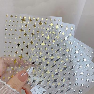 1 folha de adesivos 3D para arte em unhas em relevo, decalques de flores florescendo, dicas de decoração DIY