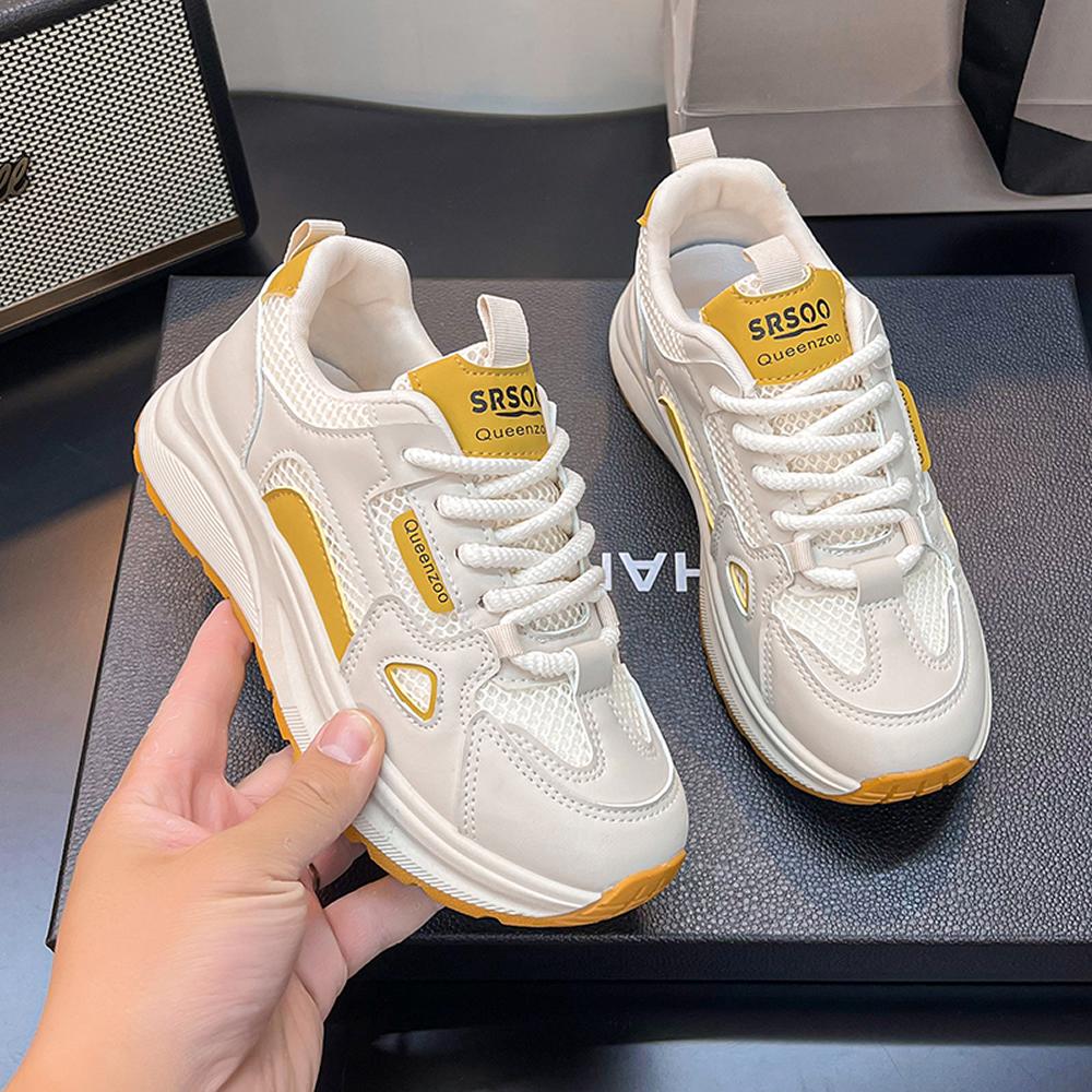 Breathable Anti-slip Soft Bottom Maternity Sneakers Women Large Size 4142 Spring Summer Casual Shoes Comfortable Net Surface