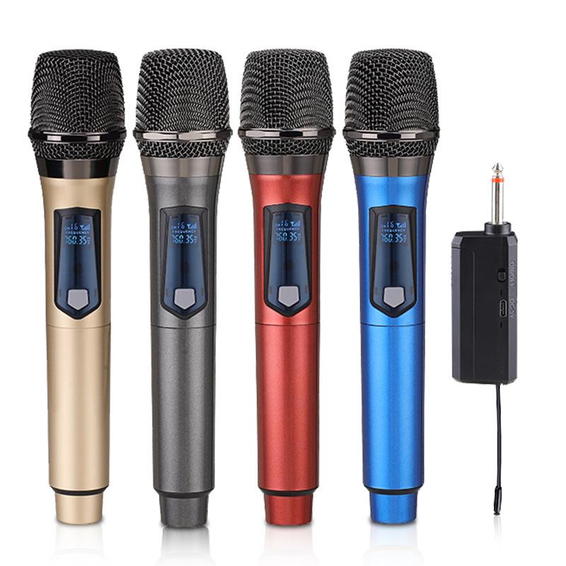 108 Wireless Handheld Microphone Set for Family Singing, Outdoor Broadcasts, and Conferences