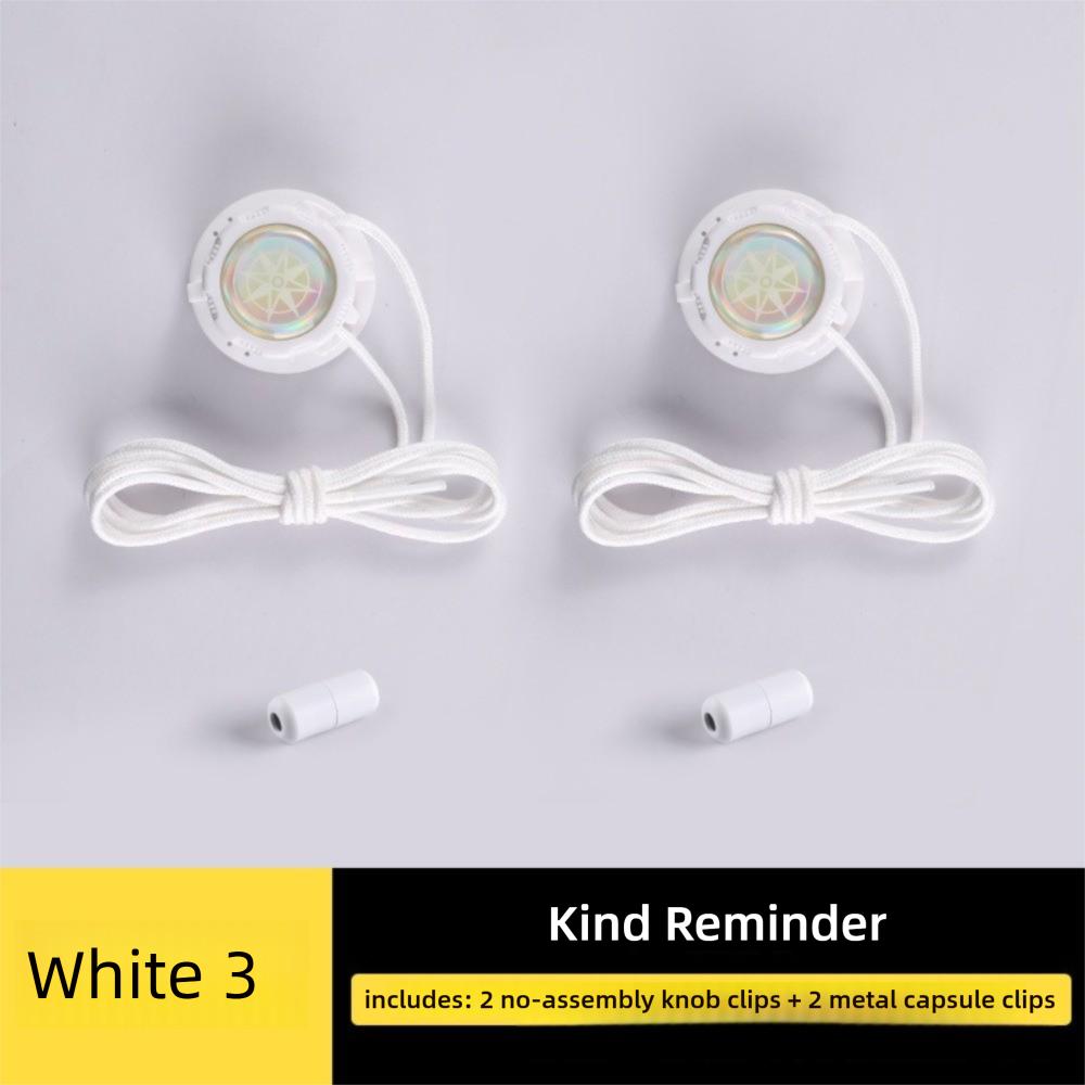 1Pair New Thick Rope Swivel Buckle Laces Quick Lock Easy Installation No Tie Shoelaces Automatic Shoelaces Children Adults