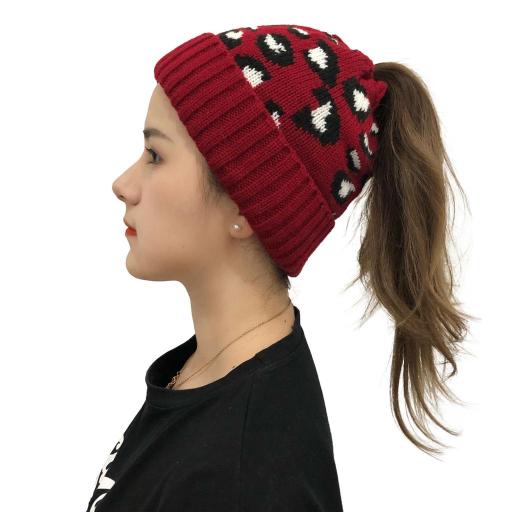 Buy Women Winter Warm Knit Beanie Hat 