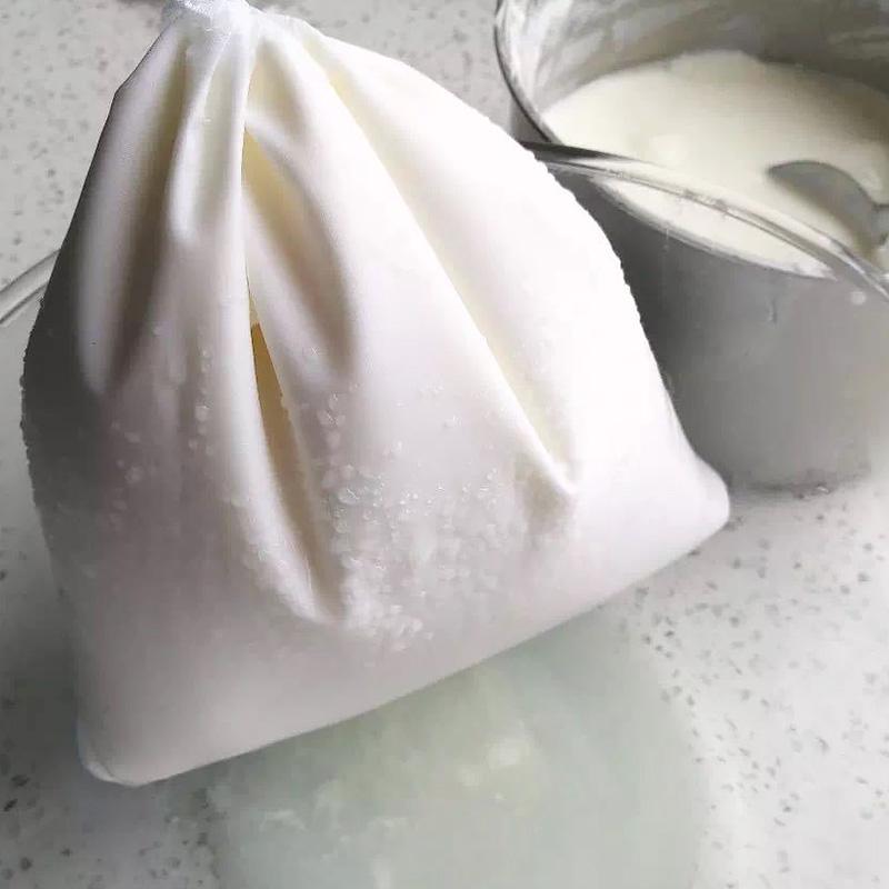 1ks nylonový síťovaný filtrační sáček Sýr Čaj Sítko na mléko Opakovaně použitelný Startér pro vaření kávy Filtr Kuchyňské nářadí Gadgets Cedníky