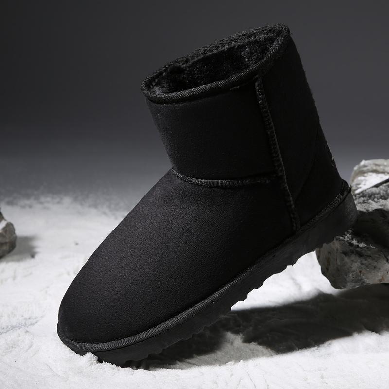 Shoes Snow Boots Autumn and Winter 40 Fleece Thickened Warm Cotton Shoes