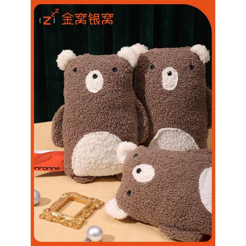 

Golden Nest Silver Nest Dog Toy Soothing Plush Toy Bite-Resistant Molar Relieving Stuffy Handy Gadget Consumption Physical Pet Supplies Default