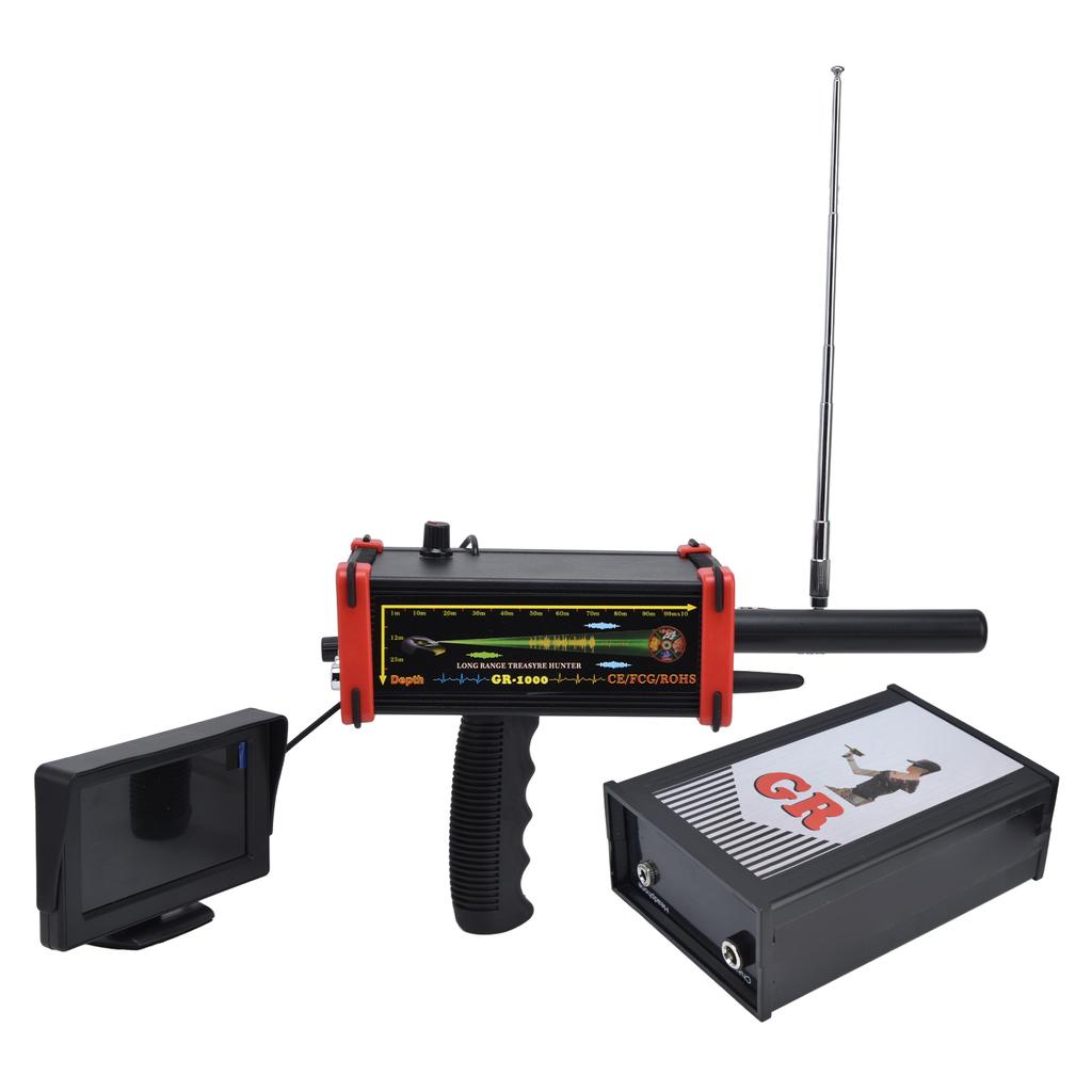 Metal Detector High Sensitivity 3280.8ft Long Range Underground Metal Locator for Gold Silver Copper